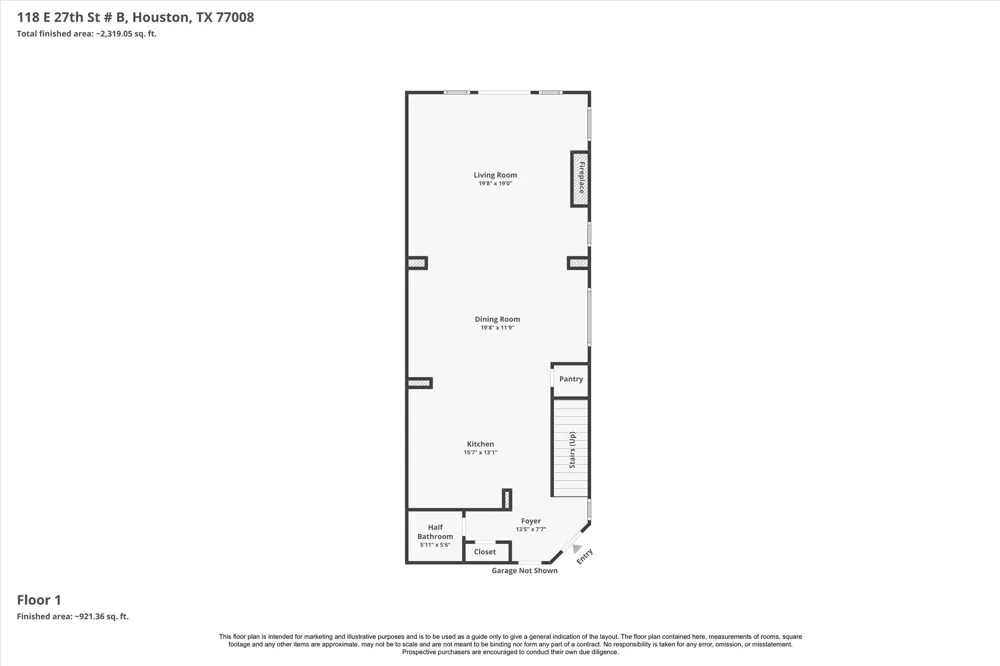 118 E 27th Street #B Houston, TX 77008