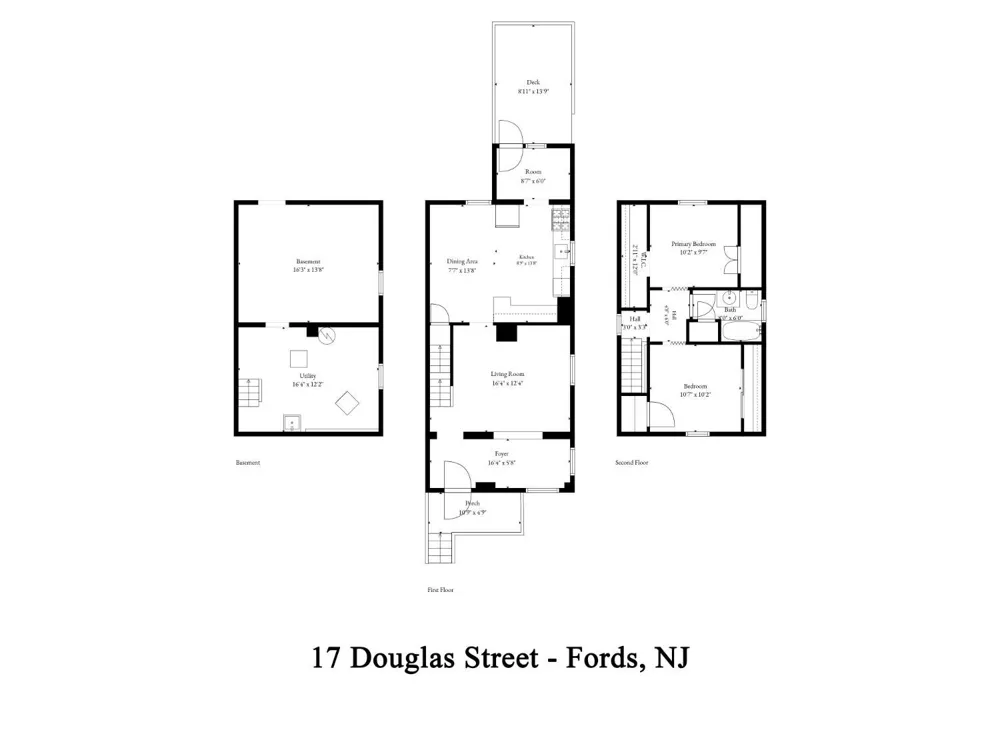 17 Douglas Street Fords, NJ 08863