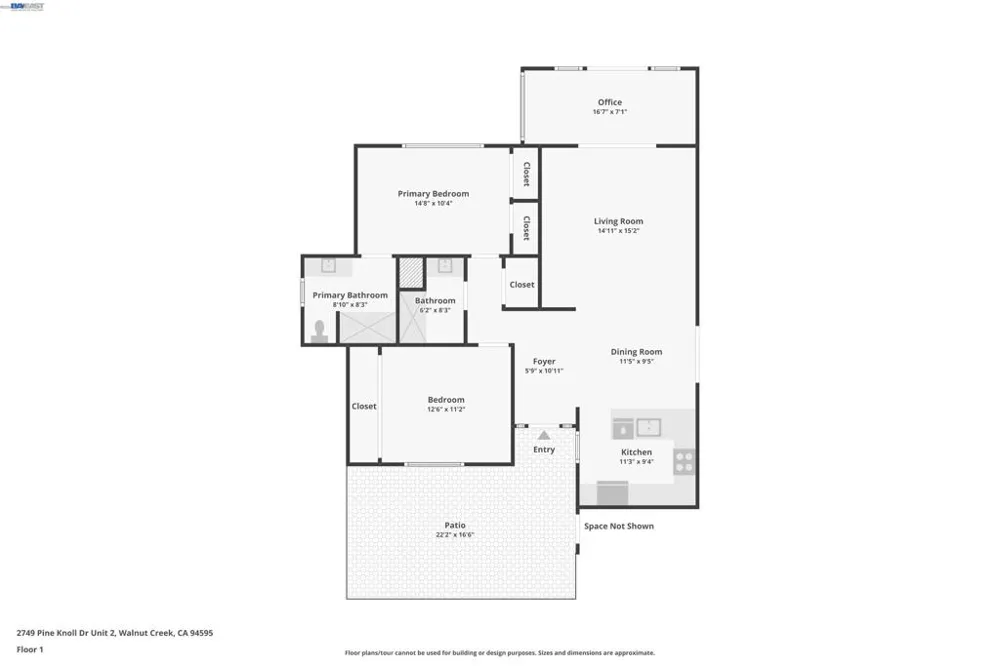 2749 Pine Knoll Drive ##2 Walnut Creek, CA 94595
