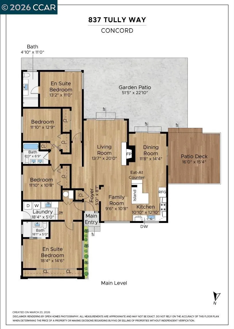 837 Tully Way Concord, CA 94518
