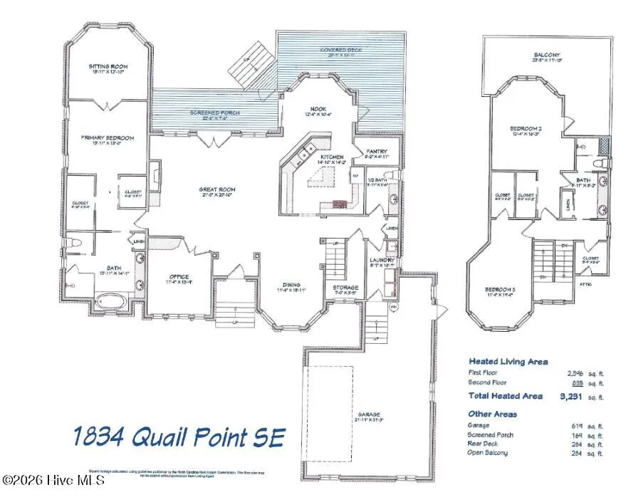 1834 Quail Point SE Bolivia, NC 28422