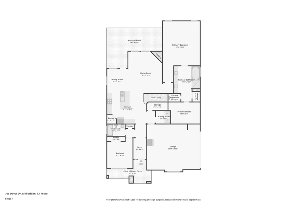 706 Dover Drive Midlothian, TX 76065