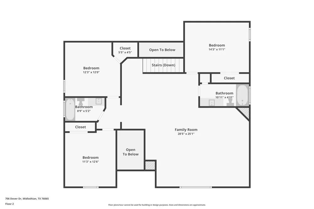 706 Dover Drive Midlothian, TX 76065