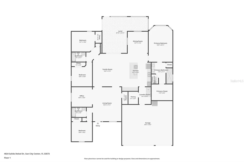 4024 SALIDA DEL SOL DRIVE Sun City Center, FL 33573