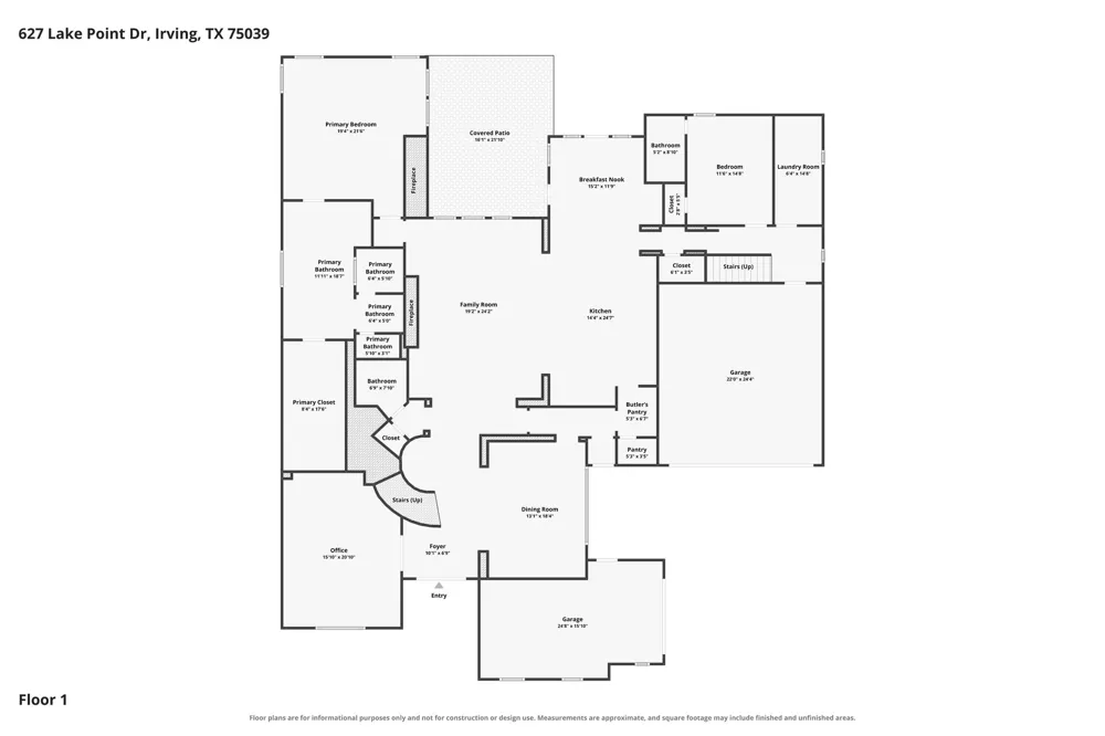 627 Lake Point Drive Irving, TX 75039