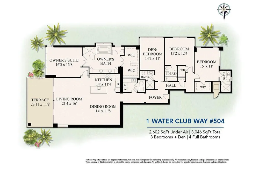 1 WATER CLUB WAY #504 North Palm Beach, FL 33408