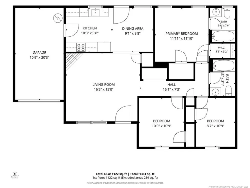 3823 Goforth Drive Hope Mills, NC 28348