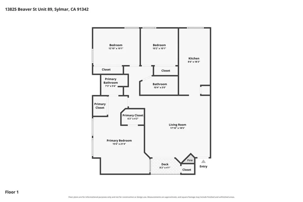 13825 Beaver Street #32 Sylmar, CA 91342