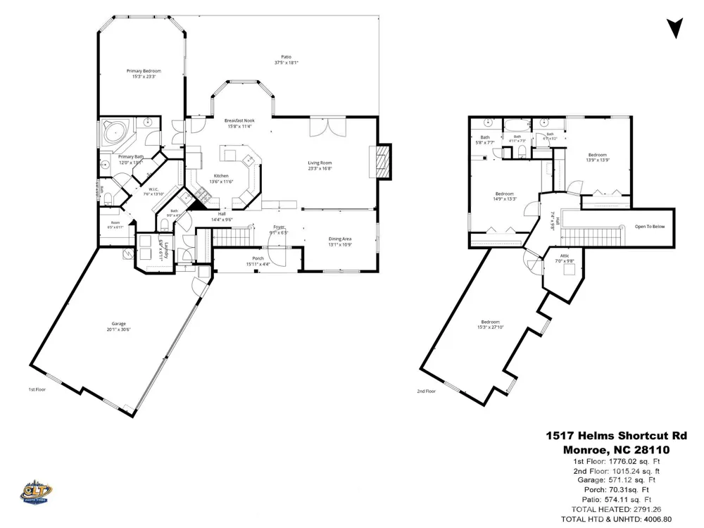 1517 Helms Short Cut Road Monroe, NC 28112
