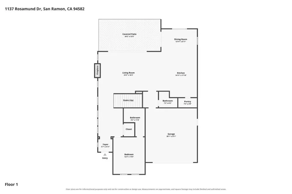 1137 Rosamund Drive San Ramon, CA 94582