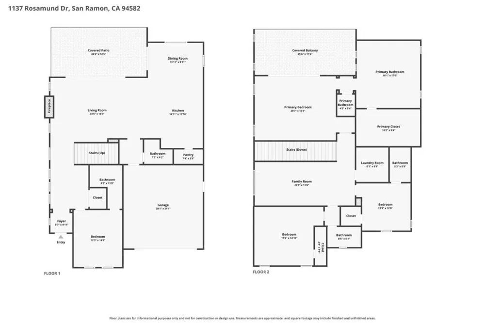1137 Rosamund Drive San Ramon, CA 94582