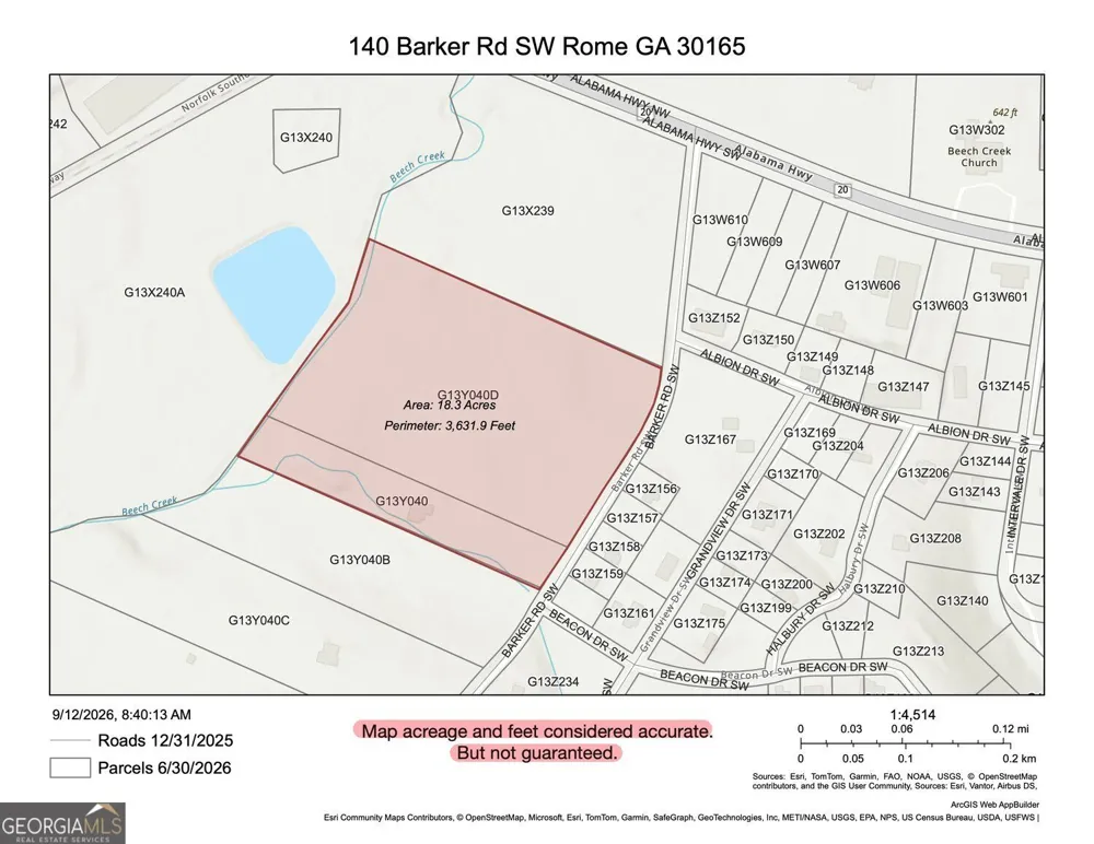 140 Barker RD SW Rome, GA 30165