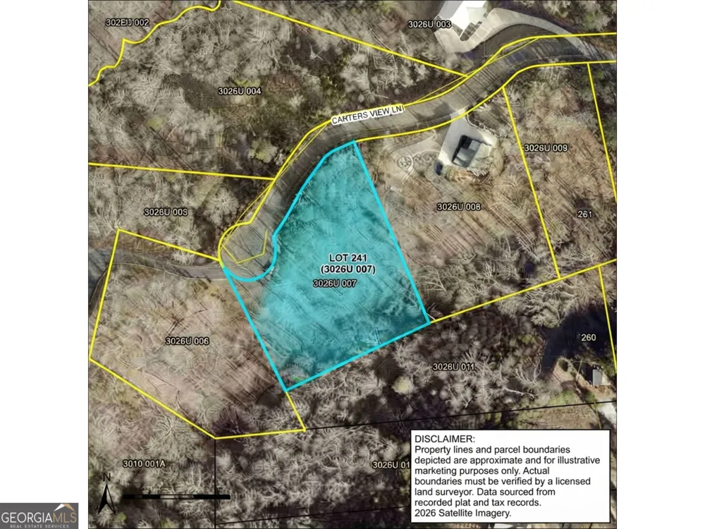 LOT 241 Carters View LN Ellijay, GA 30540