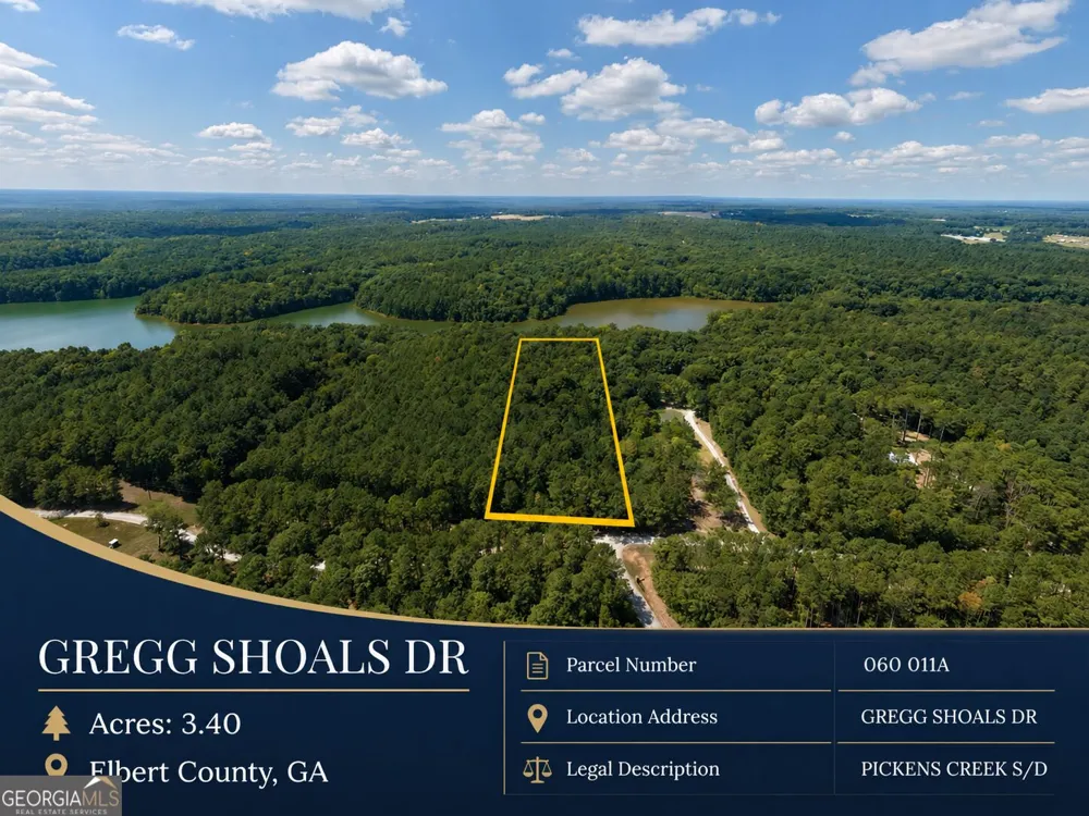 LOT 1 Gregg Shoals DR Elberton, GA 30635