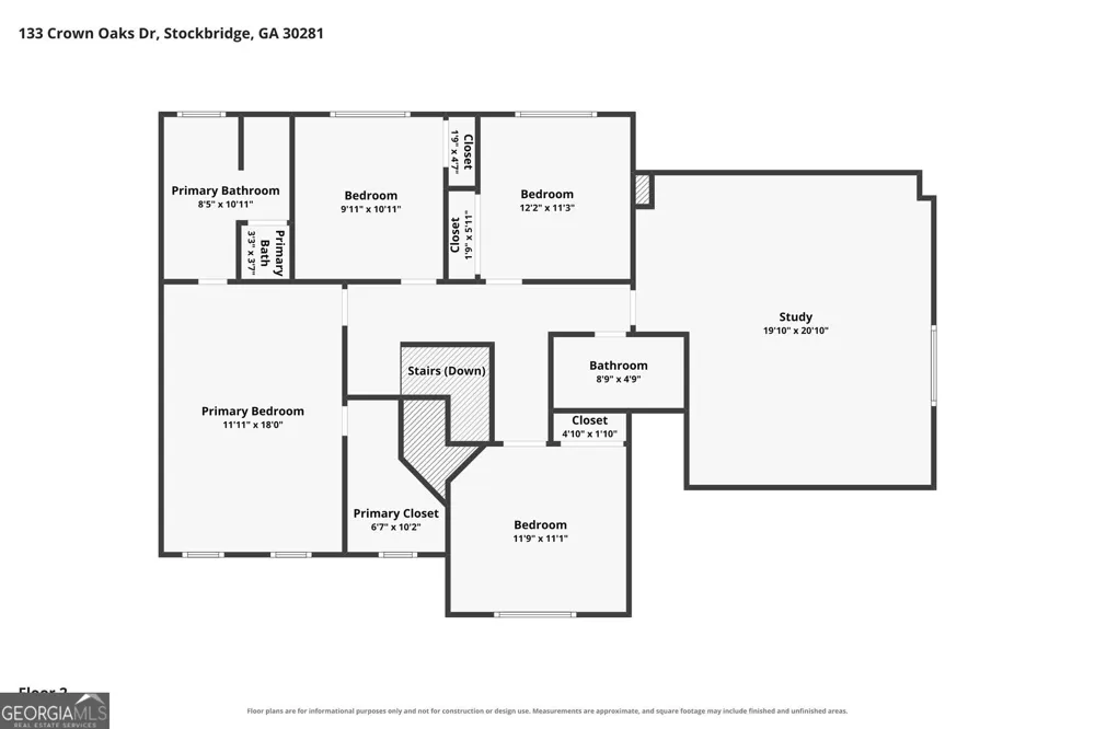 133 Crown Oaks DR Stockbridge, GA 30281