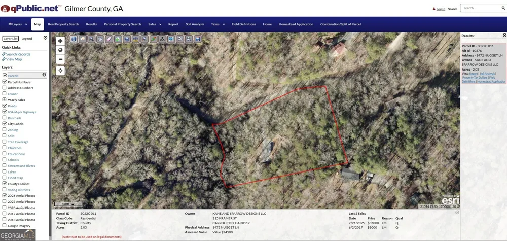 1472 Nugget LN Ellijay, GA 30540