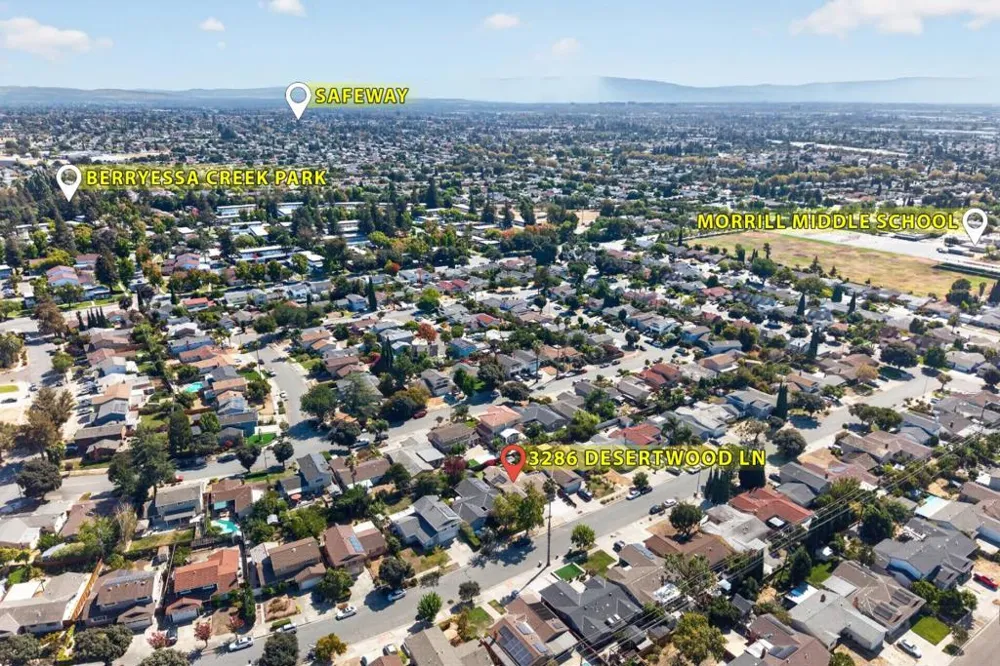 3286 Desertwood Lane San Jose, CA 95132