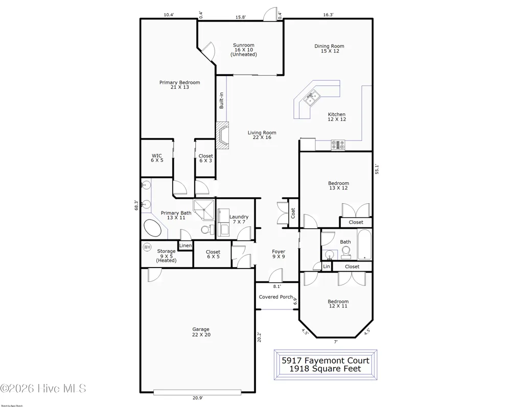 5917 Fayemont Court Wilmington, NC 28412