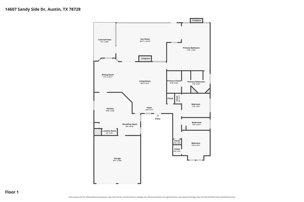14607 Sandy Side Drive Austin, TX 78728