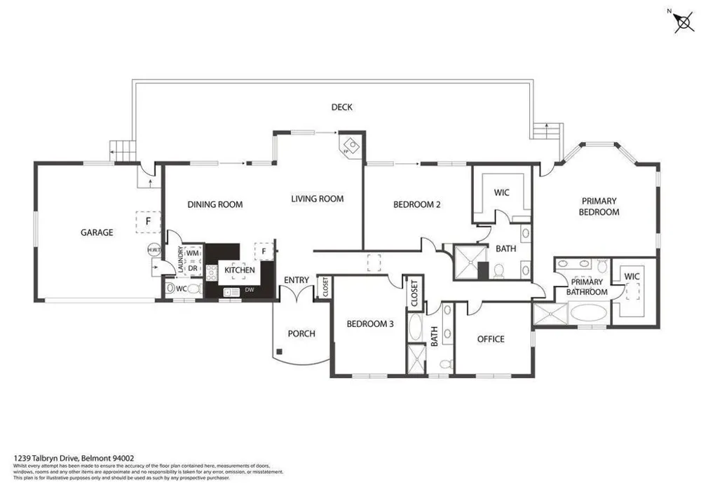 1239 Talbryn Drive Belmont, CA 94002
