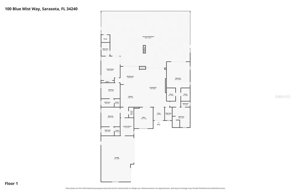 100 BLUE MIST WAY Sarasota, FL 34240