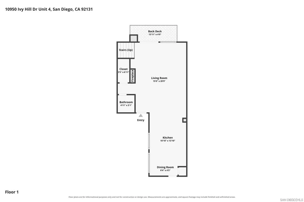 10950 Ivy Hill Dr #4 San Diego, CA 92131