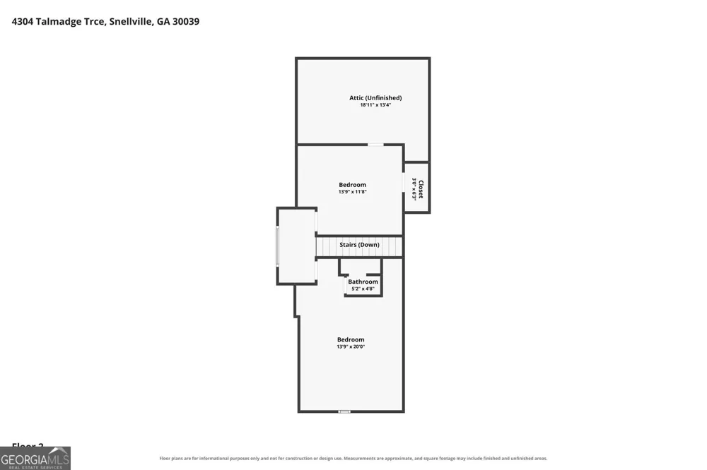 4304 Talmadge TRCE Snellville, GA 30039