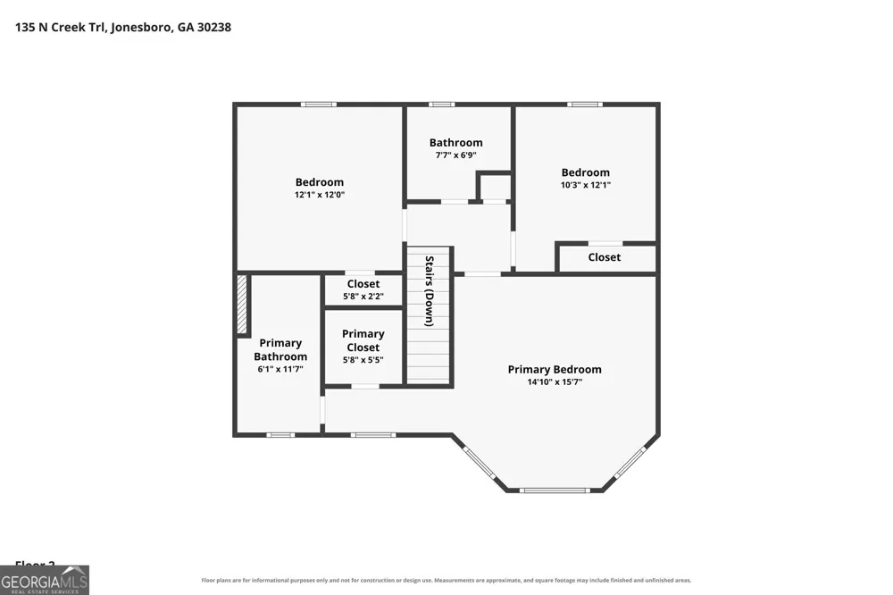 135 N Creek TRL Jonesboro, GA 30238