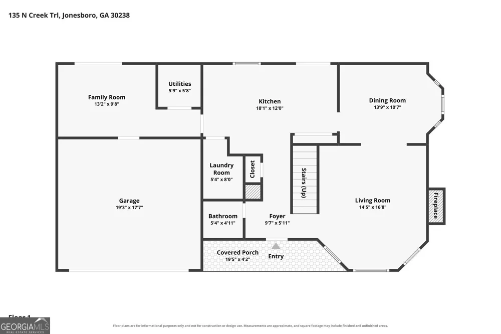 135 N Creek TRL Jonesboro, GA 30238