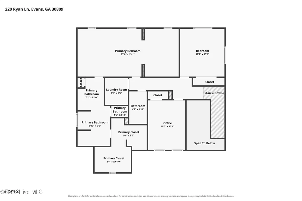 220 Ryan Lane Evans, GA 30809