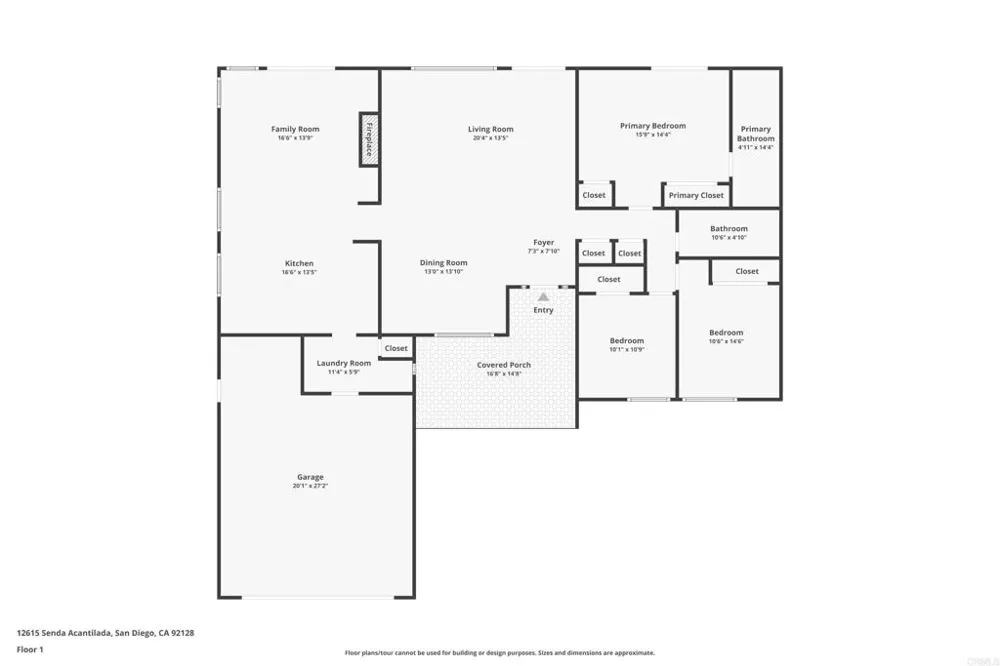 12615 Senda Acantilada San Diego, CA 92128
