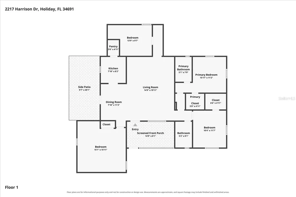 2217 HARRISON DRIVE Holiday, FL 34691