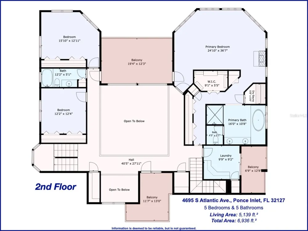 4695 S ATLANTIC AVENUE Ponce Inlet, FL 32127