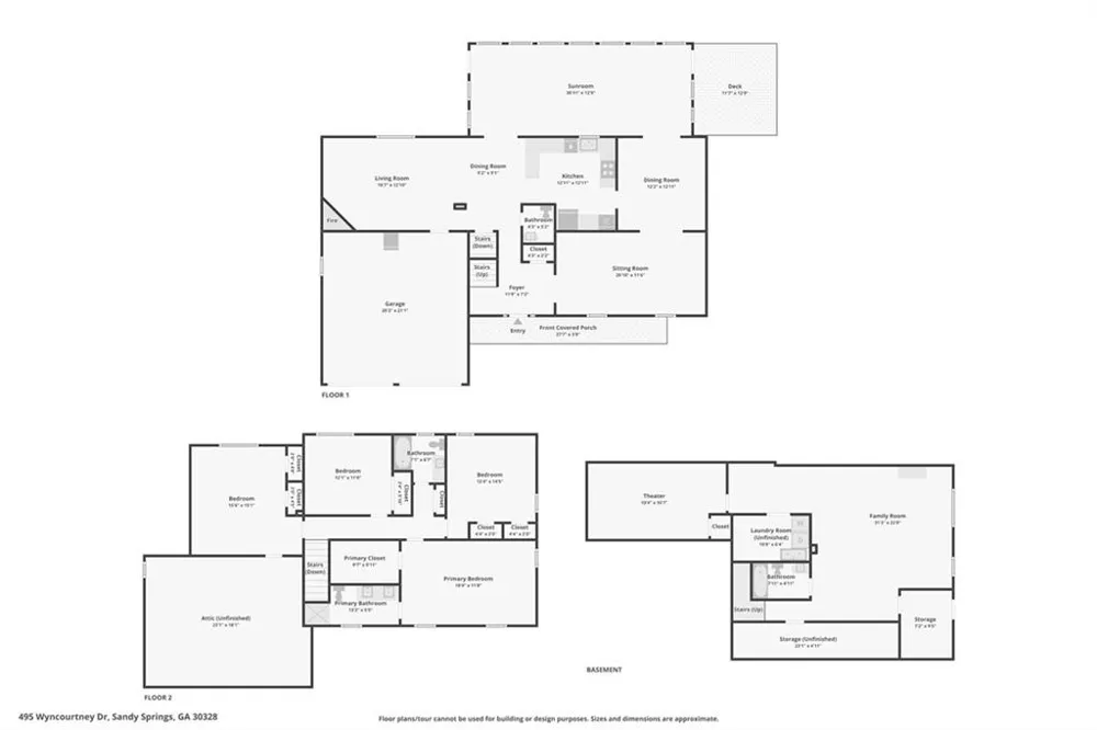 495 Wyncourtney Drive Sandy Springs, GA 30328