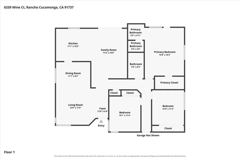 6339 Wine Court Rancho Cucamonga, CA 91737