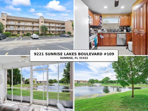 9221 Sunrise Lakes Boulevard #109