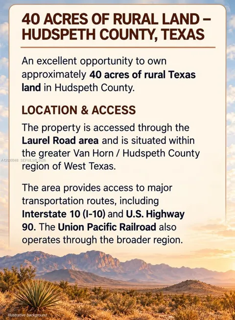 Van Horn Hudspeth
