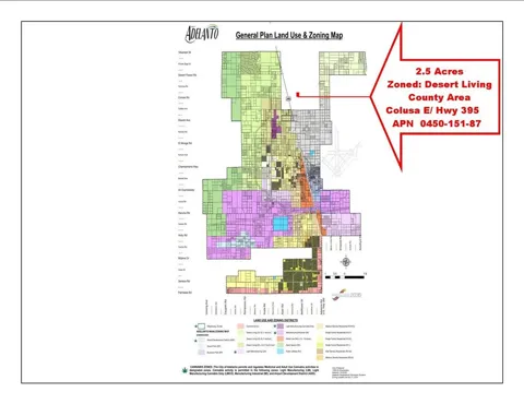 Colusa E 395 - 2.5ac Road