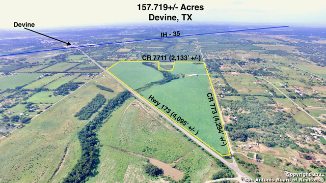 157.7 AC HIGHWAY 173 Devine, TX 78016
