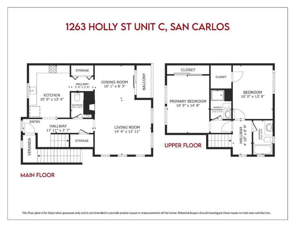 1263 Holly Street #C San Carlos, CA 94070