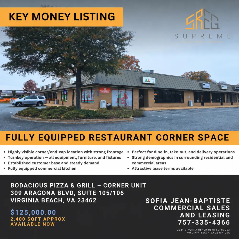 309-Aragona Blvd Suite 105-106 Virginia Beach, VA 23462
