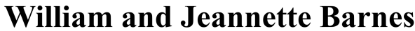William Barnes | Broker - Footer Logo